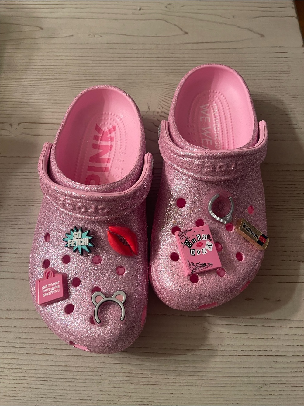 Women’s Size 8 Mean Girls Crocs